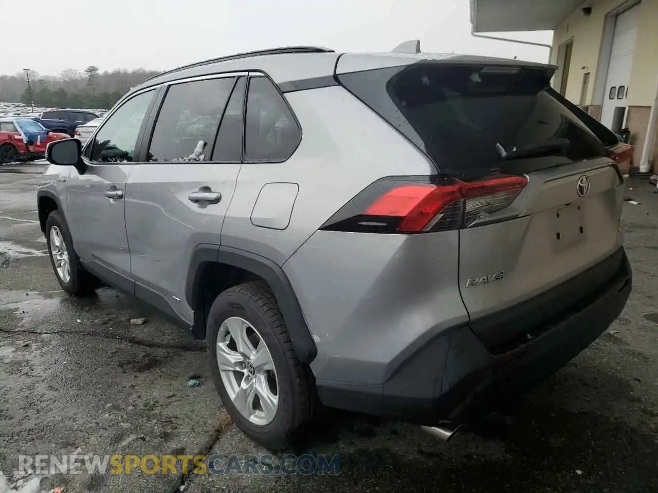 2 Photograph of a damaged car 4T3RWRFV6MU023944 TOYOTA RAV4 2021