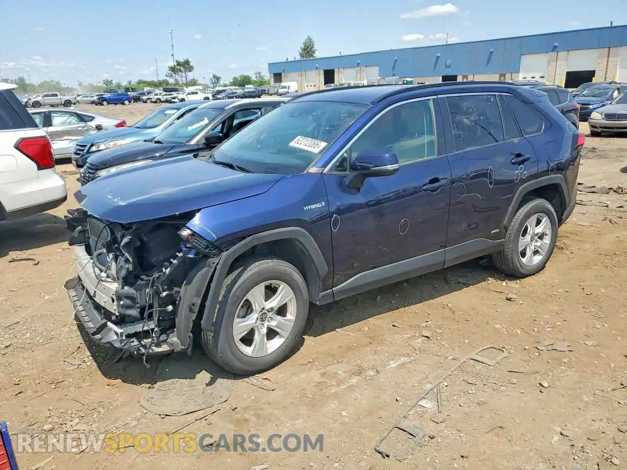 1 Фотография поврежденного автомобиля 4T3RWRFV6MU025810 TOYOTA RAV4 2021