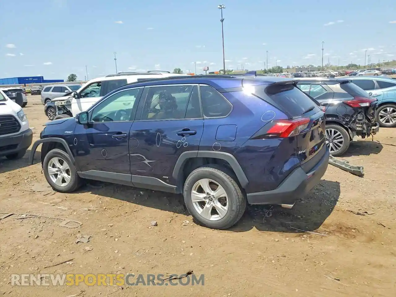 2 Фотография поврежденного автомобиля 4T3RWRFV6MU025810 TOYOTA RAV4 2021