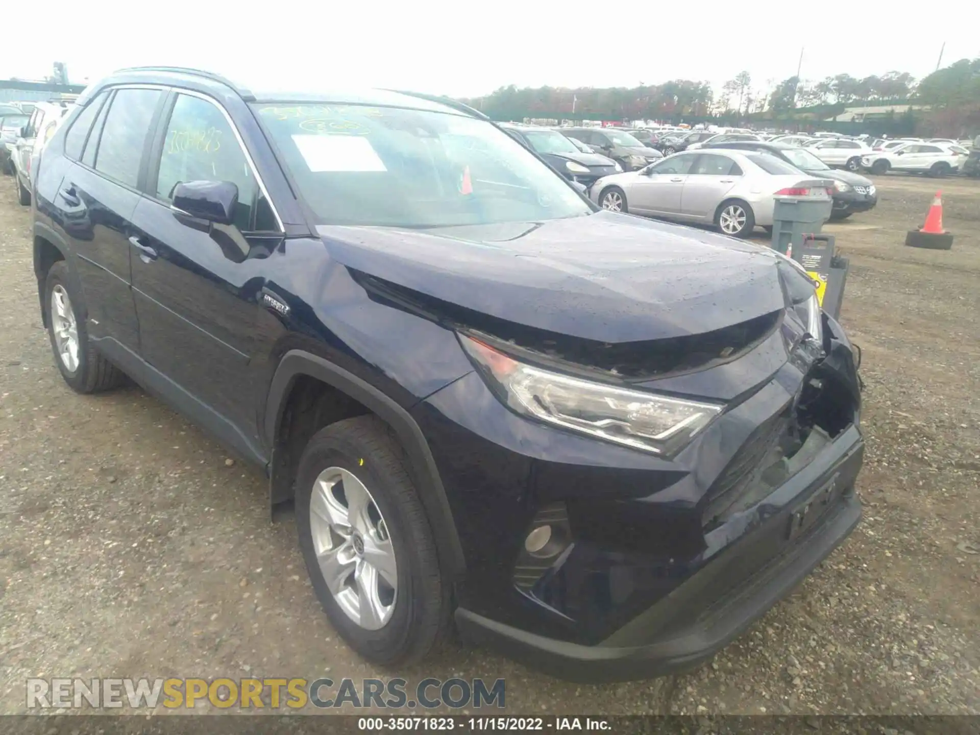 1 Photograph of a damaged car 4T3RWRFV6MU025841 TOYOTA RAV4 2021