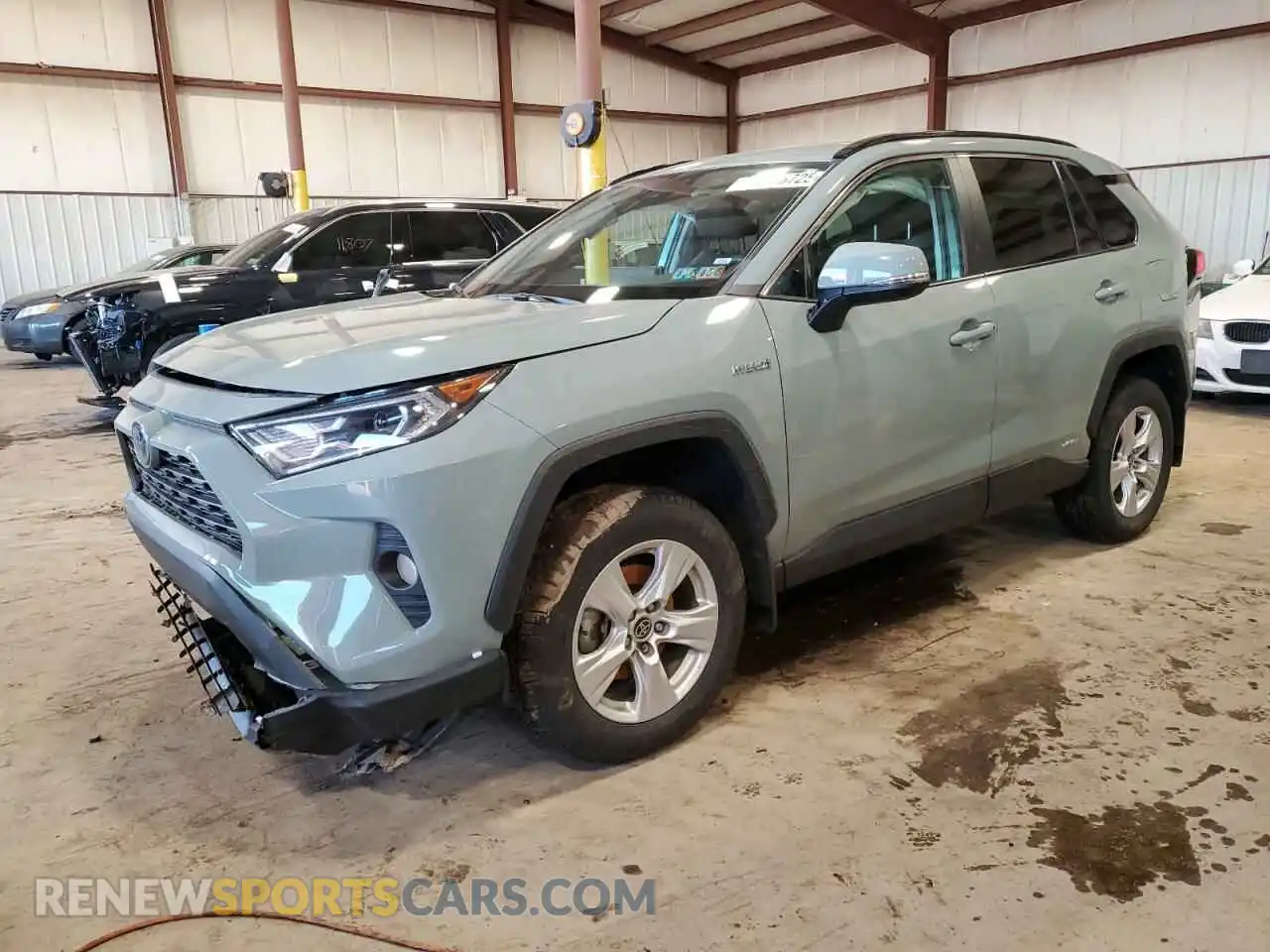 1 Photograph of a damaged car 4T3RWRFV7MU019689 TOYOTA RAV4 2021