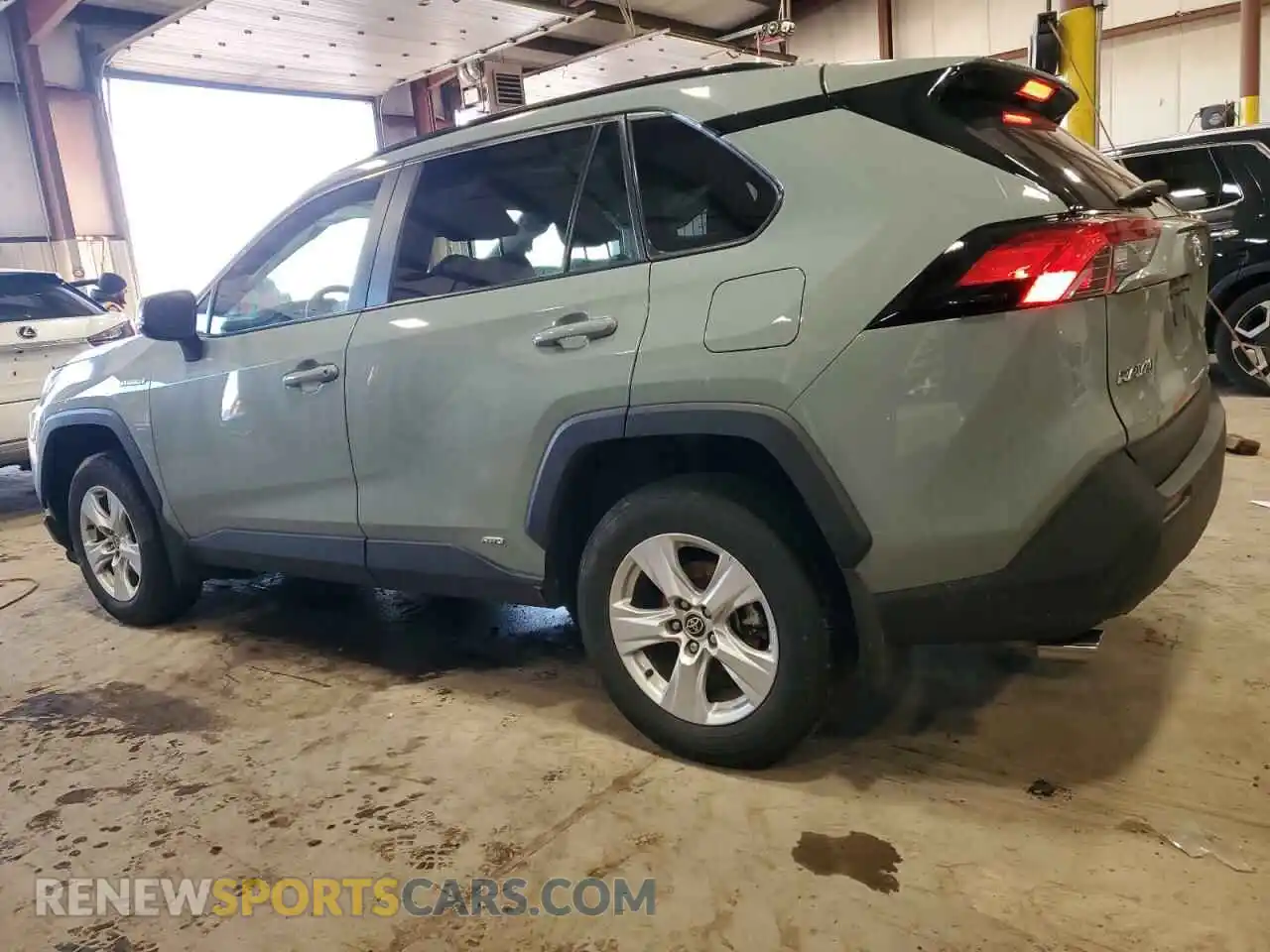 2 Photograph of a damaged car 4T3RWRFV7MU019689 TOYOTA RAV4 2021
