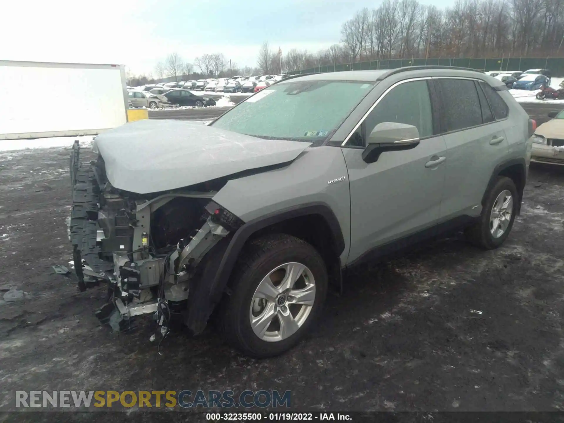 2 Photograph of a damaged car 4T3RWRFV7MU037464 TOYOTA RAV4 2021