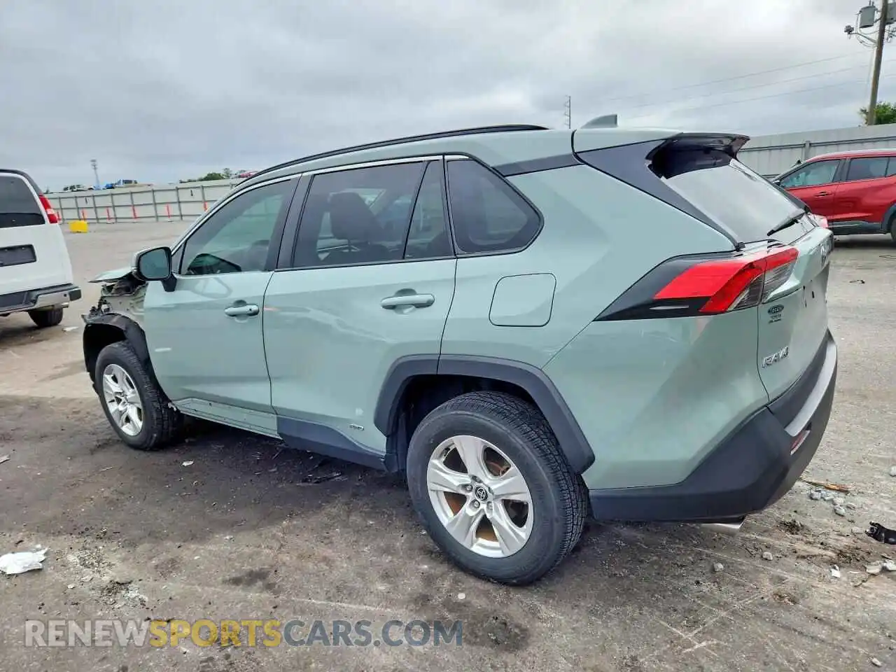 2 Photograph of a damaged car 4T3RWRFV7MU046746 TOYOTA RAV4 2021