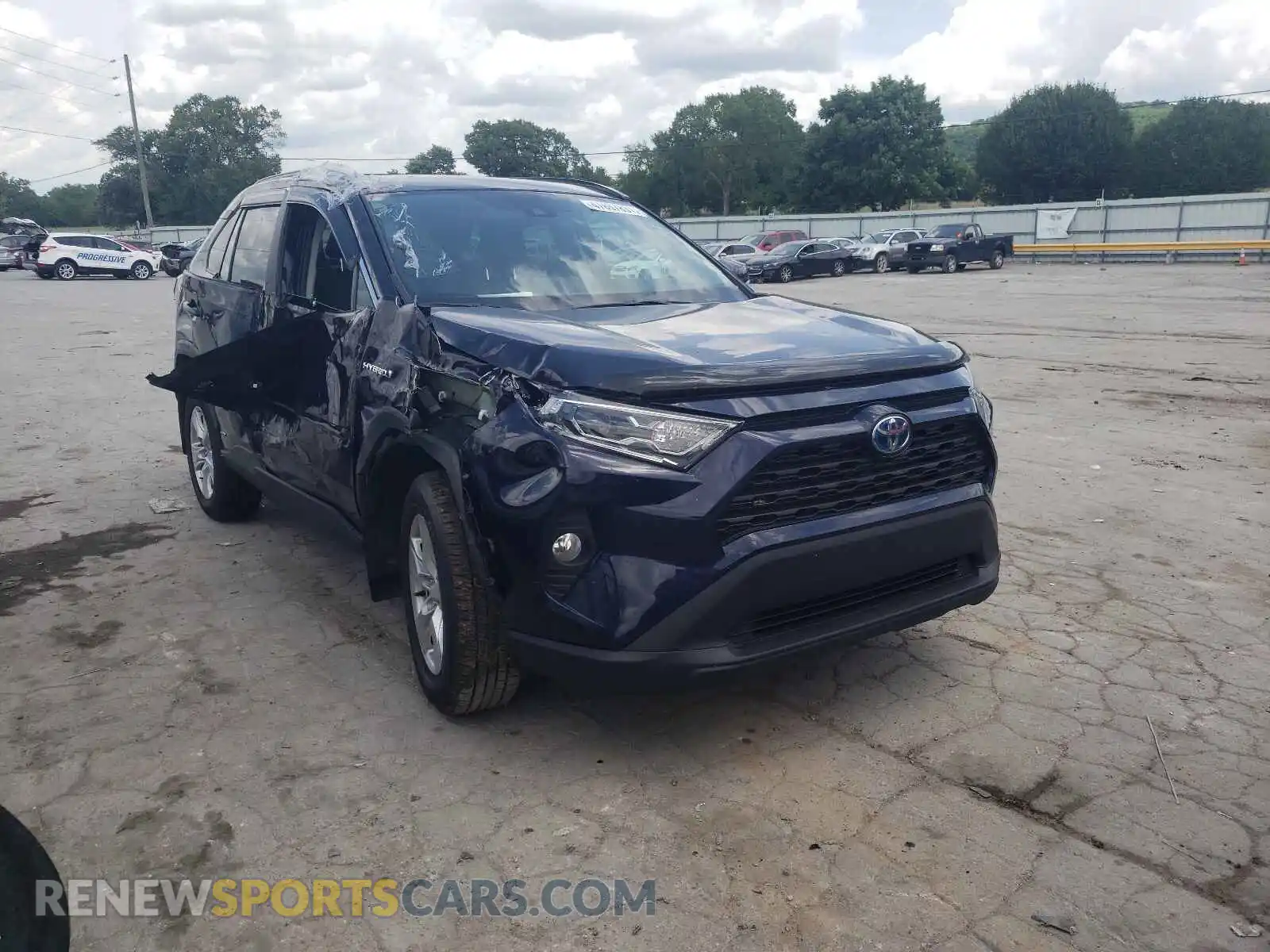 1 Photograph of a damaged car 4T3RWRFV8MU014114 TOYOTA RAV4 2021