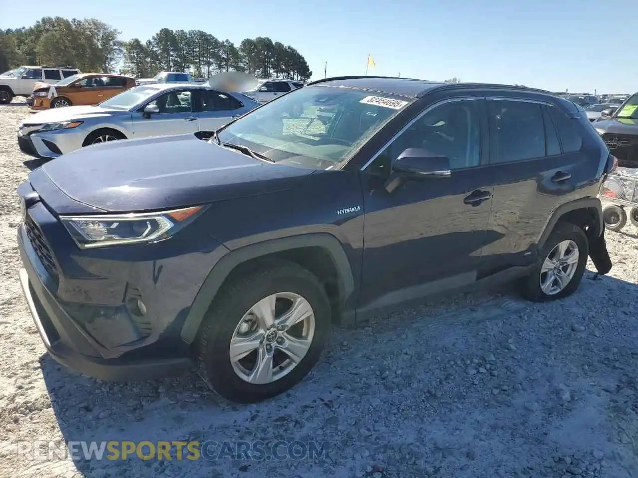 1 Photograph of a damaged car 4T3RWRFV8MU017515 TOYOTA RAV4 2021