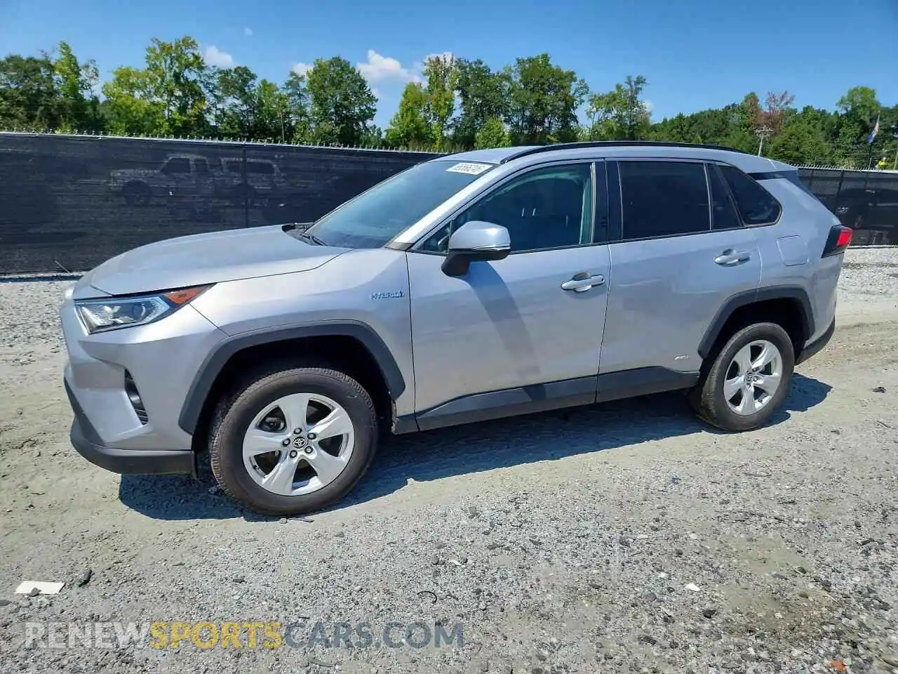 1 fotografías del automóvil dañado 4T3RWRFV8MU019815 TOYOTA RAV4 2021