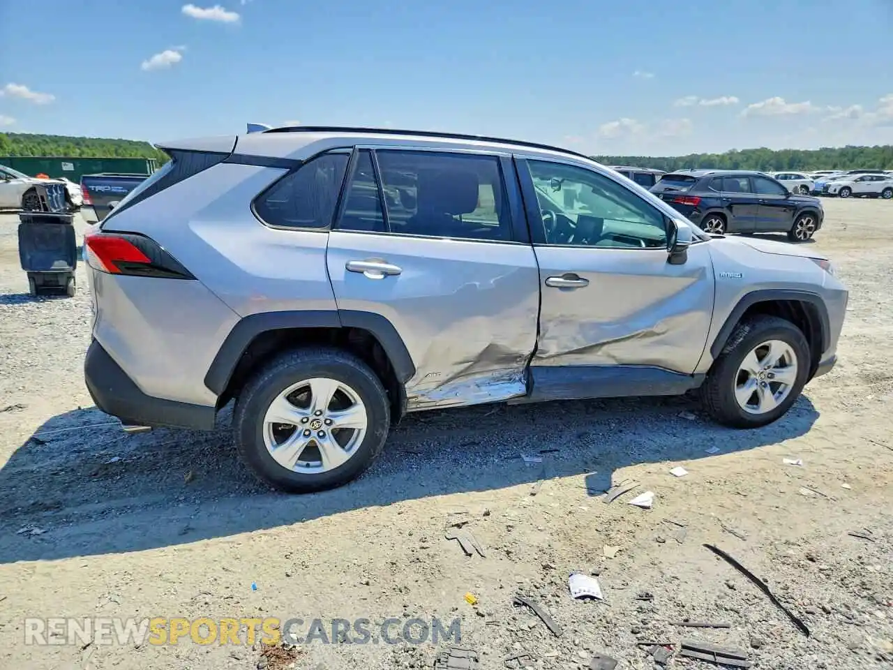 3 fotografías del automóvil dañado 4T3RWRFV8MU019815 TOYOTA RAV4 2021