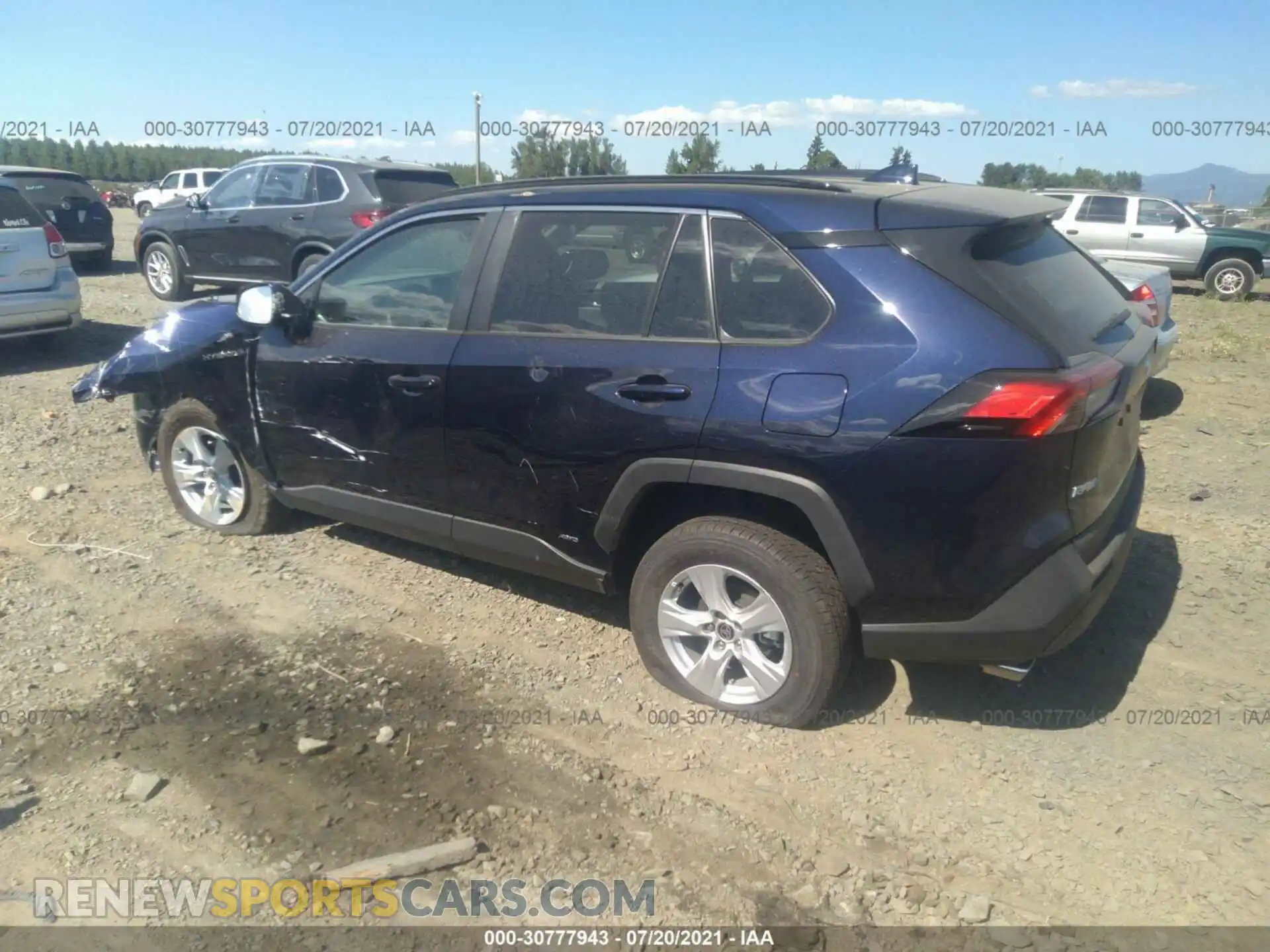 3 Photograph of a damaged car 4T3RWRFV8MU021063 TOYOTA RAV4 2021