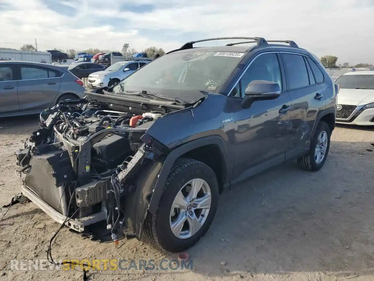 1 Photograph of a damaged car 4T3RWRFV8MU040244 TOYOTA RAV4 2021