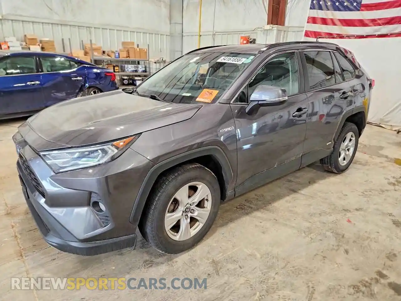 1 Фотография поврежденного автомобиля 4T3RWRFV8MU045640 TOYOTA RAV4 2021
