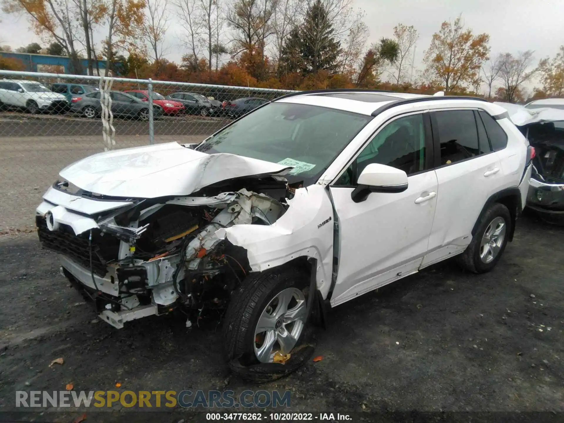 2 Photograph of a damaged car 4T3RWRFV8MU046416 TOYOTA RAV4 2021