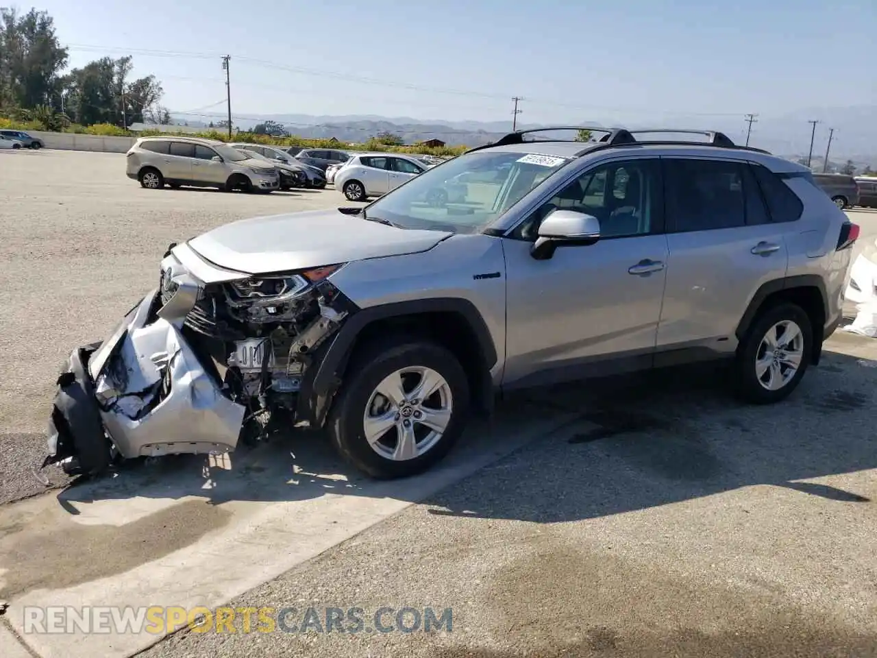 1 Photograph of a damaged car 4T3RWRFV9MU016583 TOYOTA RAV4 2021