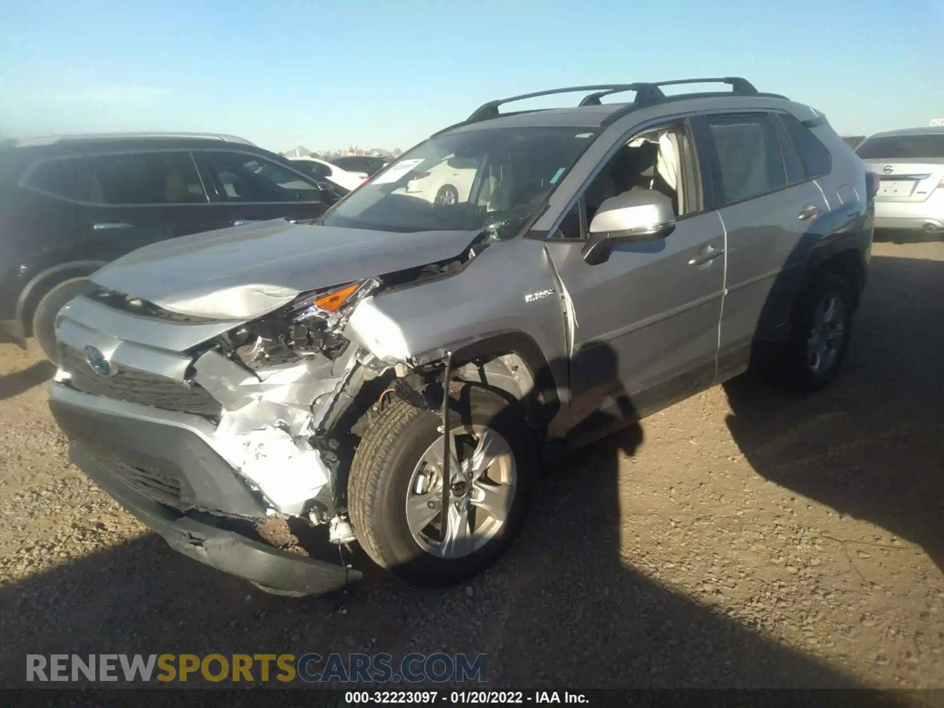 2 Photograph of a damaged car 4T3RWRFV9MU016633 TOYOTA RAV4 2021