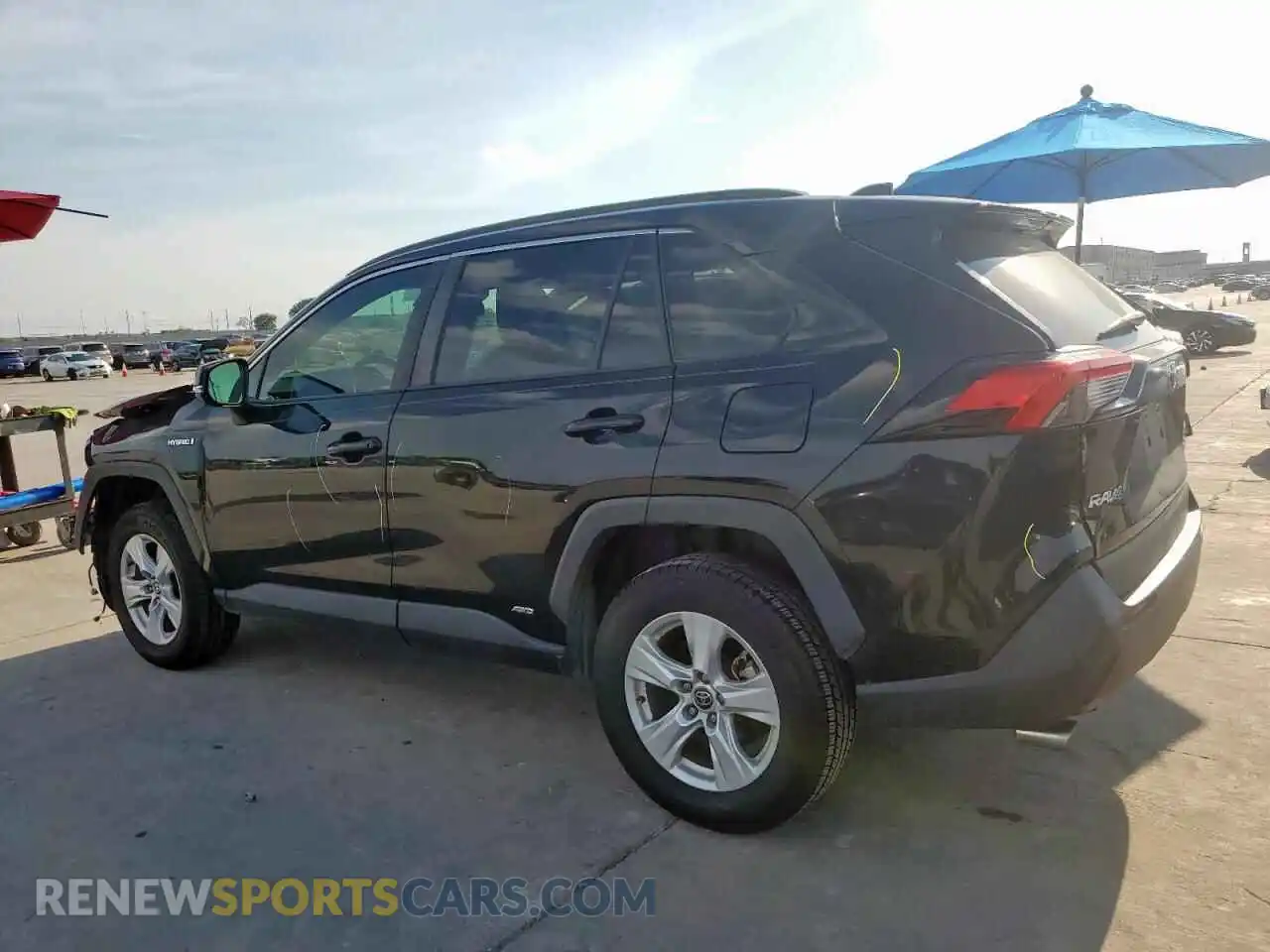 2 Photograph of a damaged car 4T3RWRFV9MU020276 TOYOTA RAV4 2021