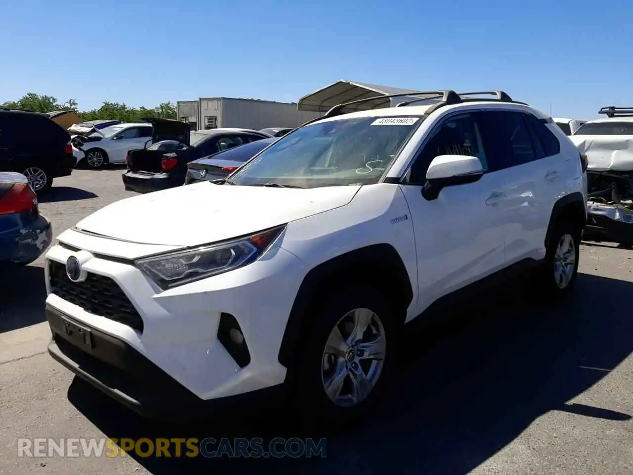 2 Photograph of a damaged car 4T3RWRFV9MU023498 TOYOTA RAV4 2021