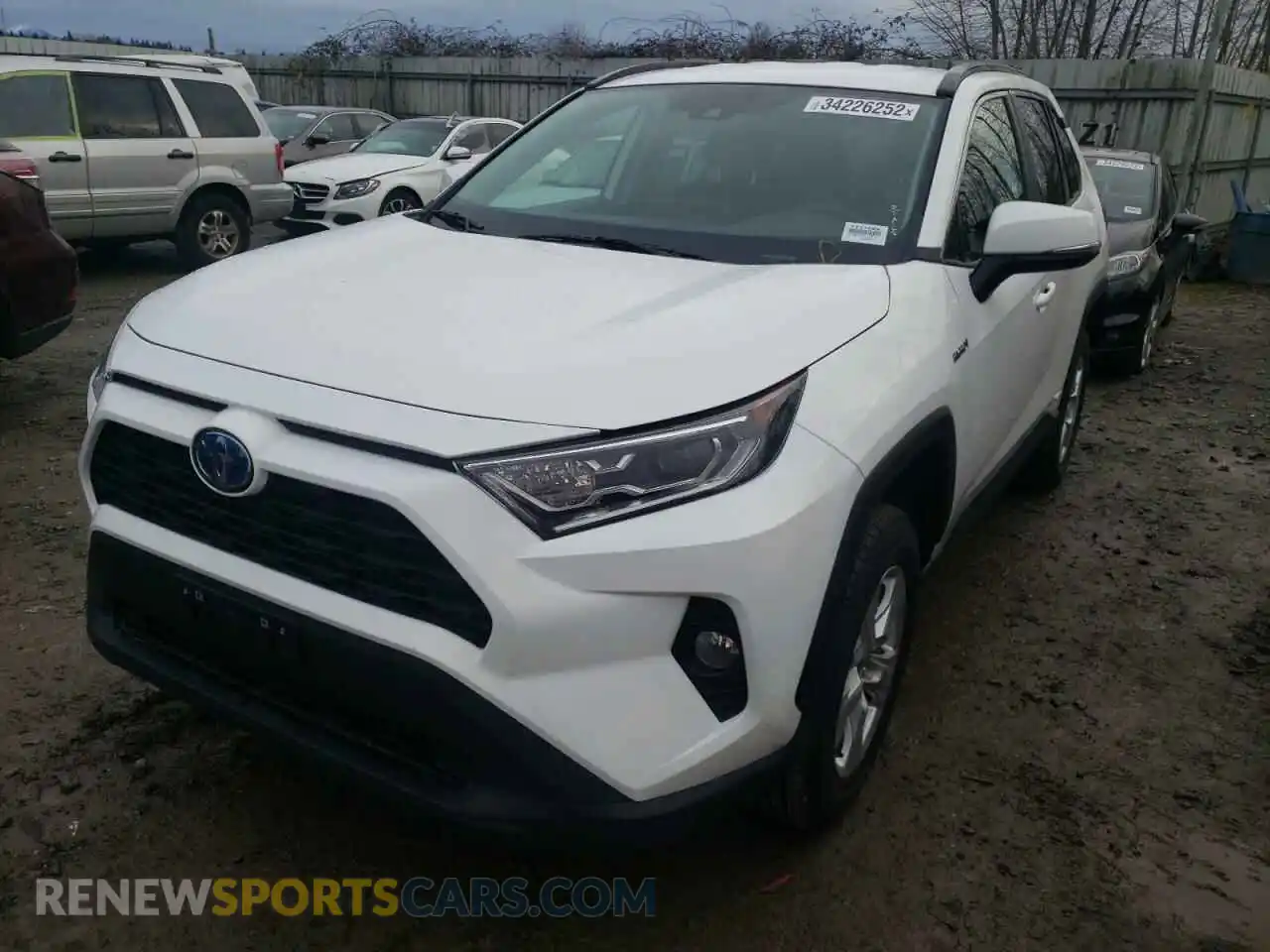 2 Photograph of a damaged car 4T3RWRFV9MU037353 TOYOTA RAV4 2021