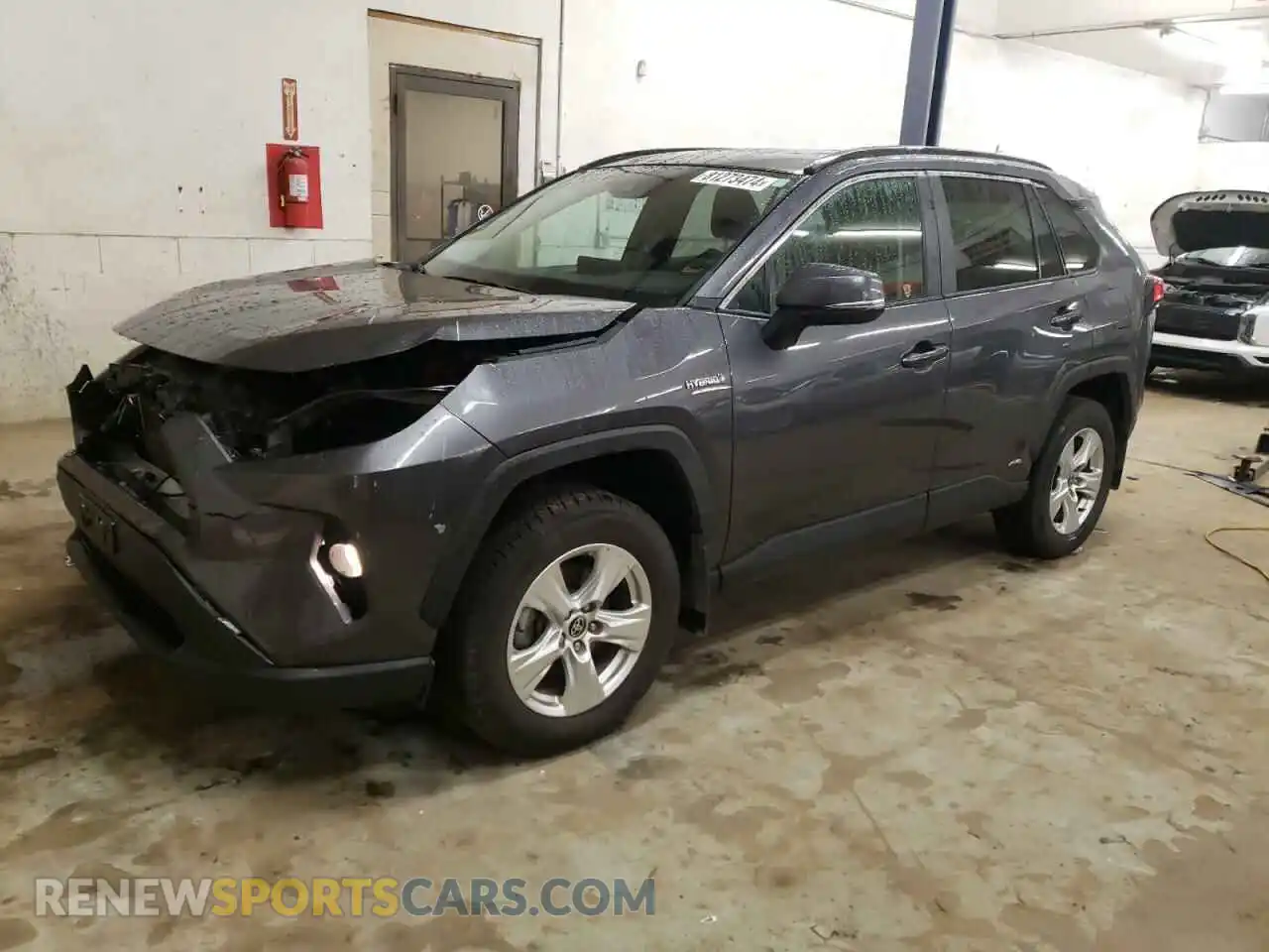 1 Photograph of a damaged car 4T3RWRFV9MU038020 TOYOTA RAV4 2021