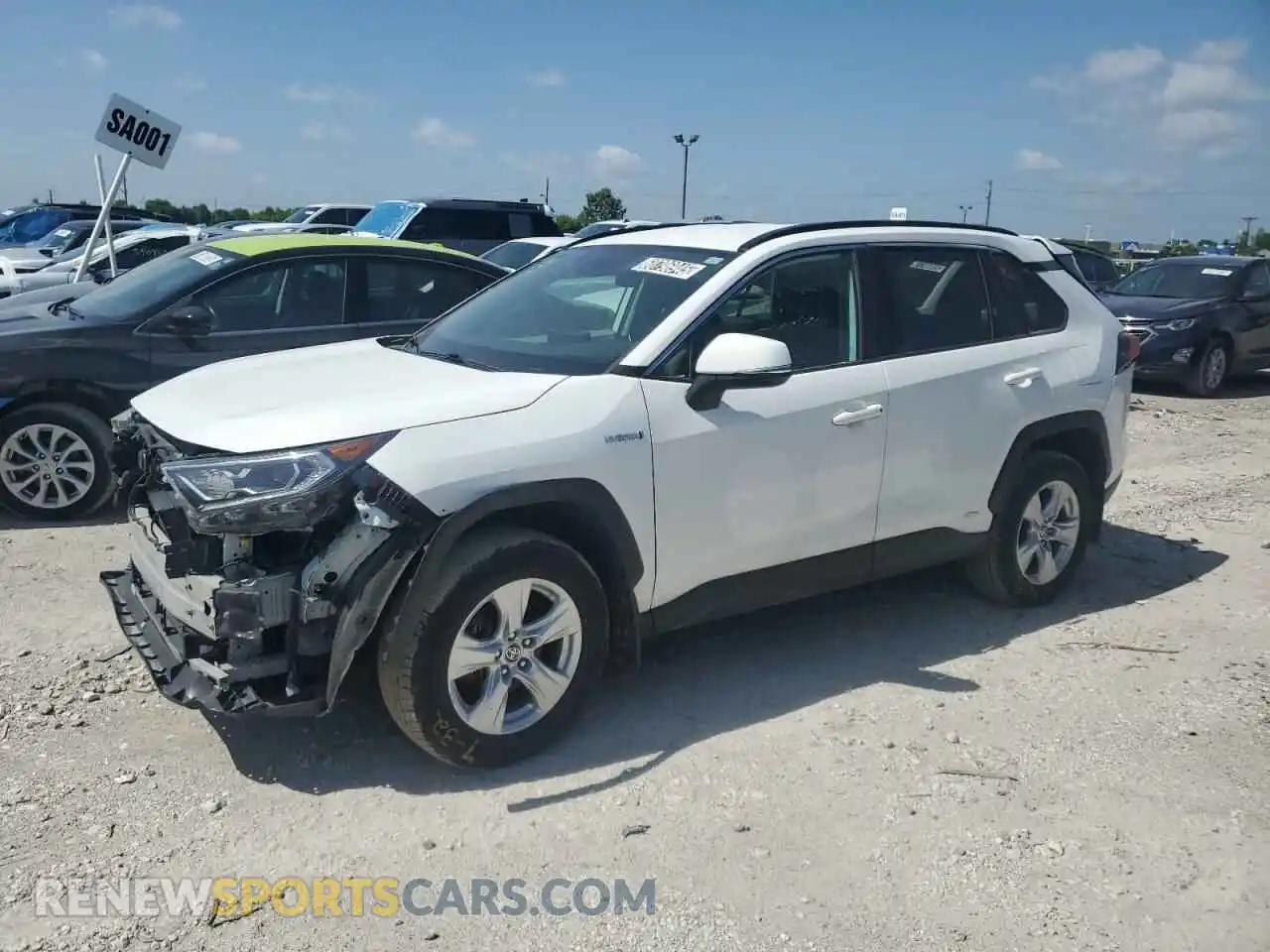 1 Photograph of a damaged car 4T3RWRFV9MU038311 TOYOTA RAV4 2021