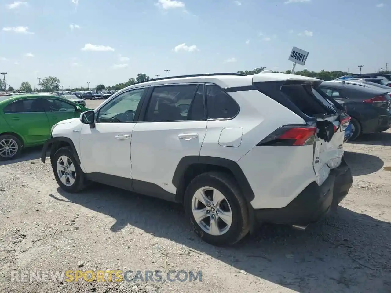 2 Photograph of a damaged car 4T3RWRFV9MU038311 TOYOTA RAV4 2021