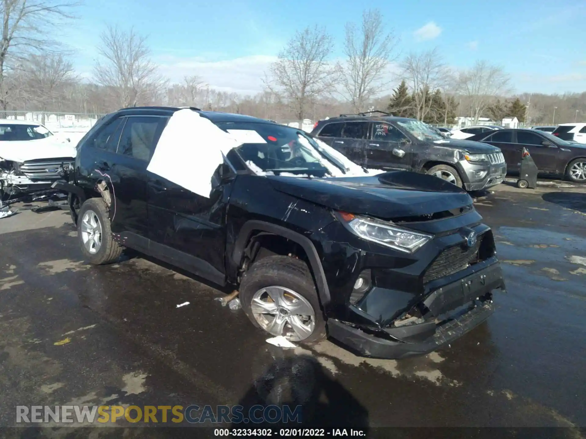 1 Photograph of a damaged car 4T3RWRFV9MU042326 TOYOTA RAV4 2021