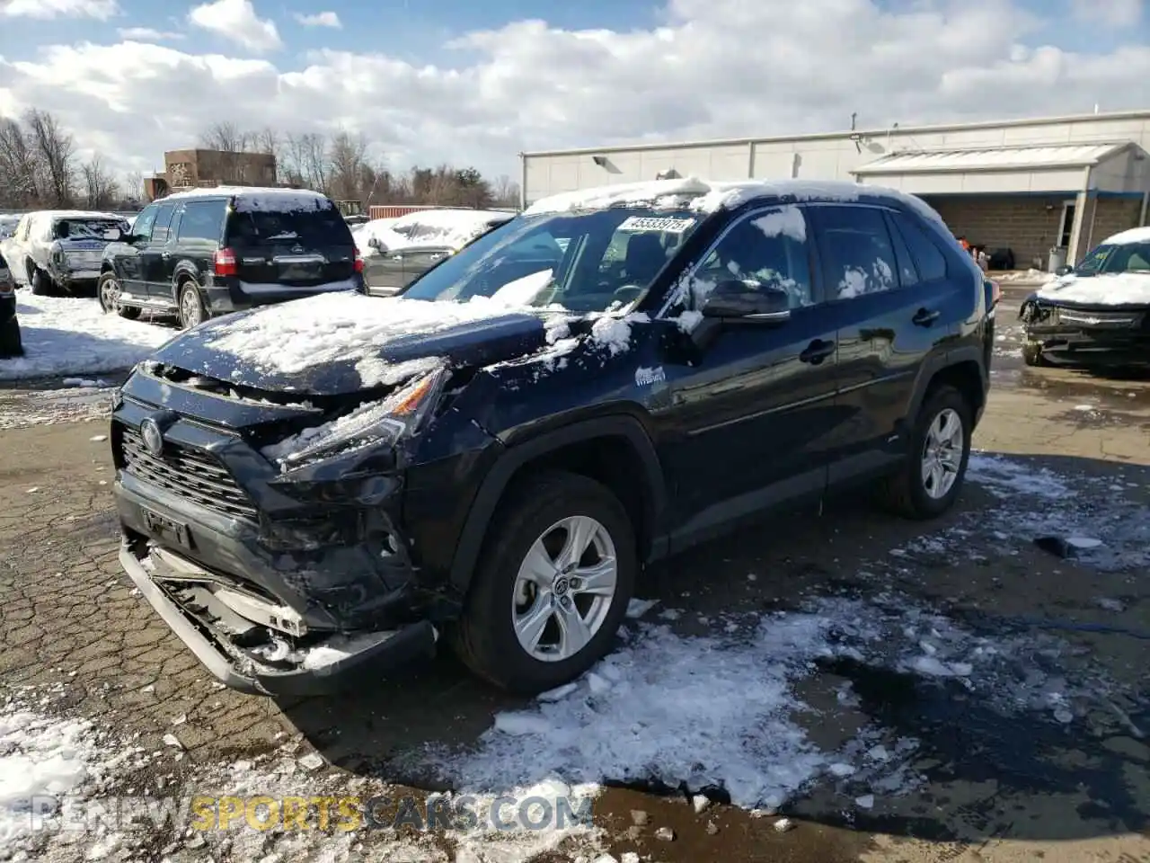1 Photograph of a damaged car 4T3RWRFV9MU046392 TOYOTA RAV4 2021