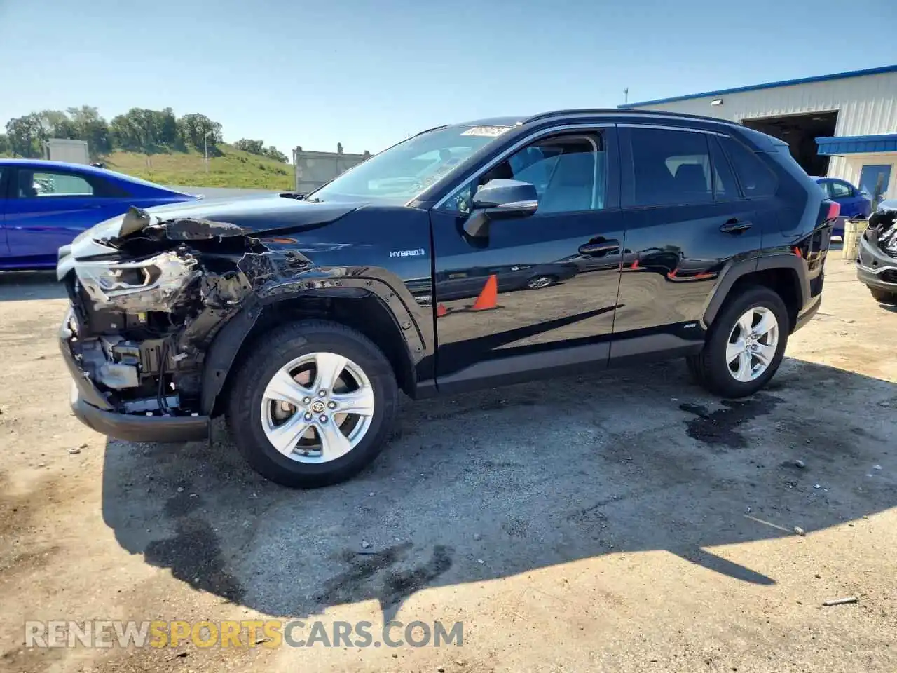 1 Photograph of a damaged car 4T3RWRFV9MU048191 TOYOTA RAV4 2021