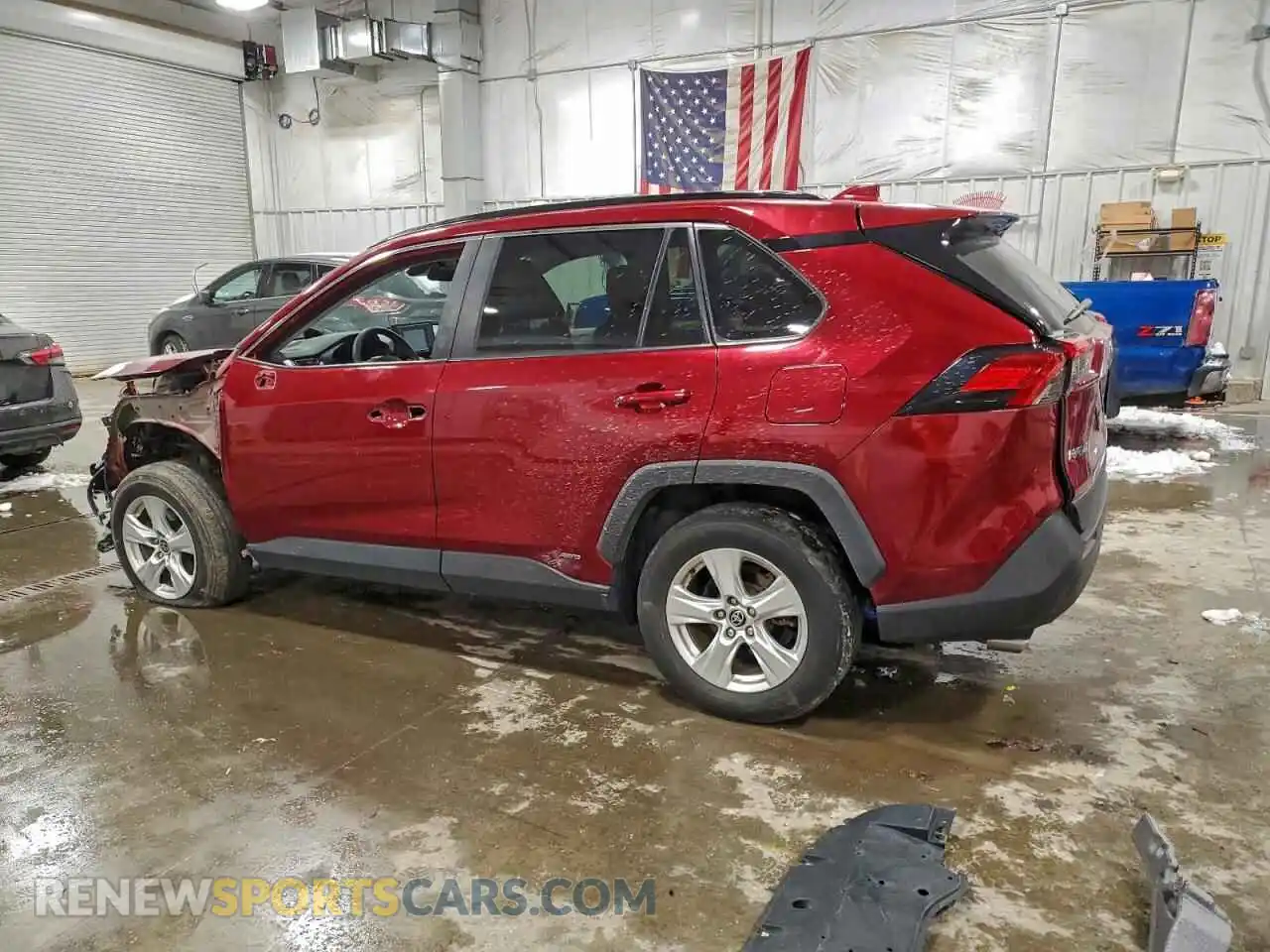 2 Photograph of a damaged car 4T3RWRFV9MU049731 TOYOTA RAV4 2021