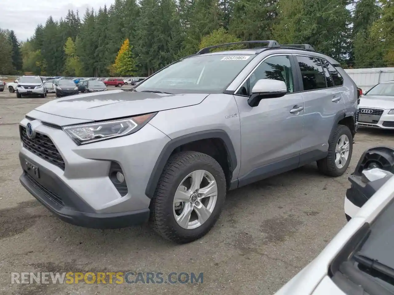1 Photograph of a damaged car 4T3RWRFVXMU022036 TOYOTA RAV4 2021