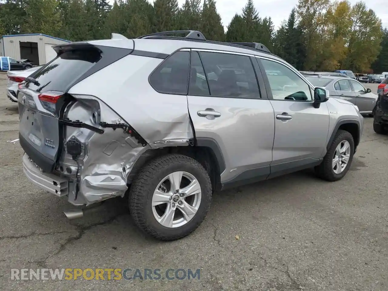 3 Photograph of a damaged car 4T3RWRFVXMU022036 TOYOTA RAV4 2021