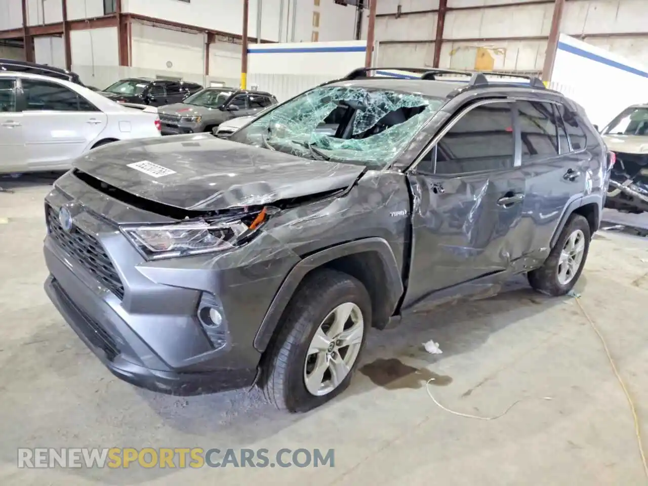 1 Photograph of a damaged car 4T3RWRFVXMU027754 TOYOTA RAV4 2021