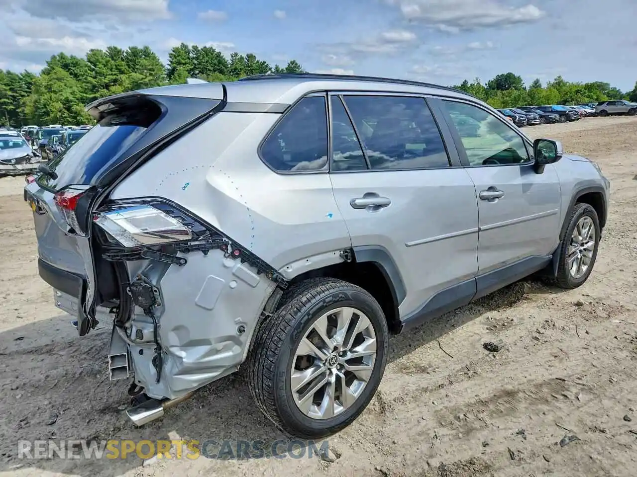 3 Photograph of a damaged car JTMA1RFV1MJ039771 TOYOTA RAV4 2021