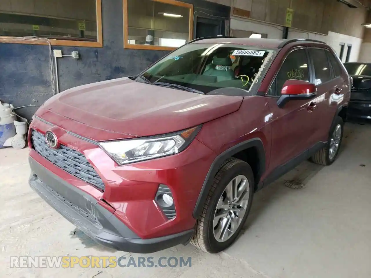 2 Photograph of a damaged car JTMA1RFV2MD070381 TOYOTA RAV4 2021