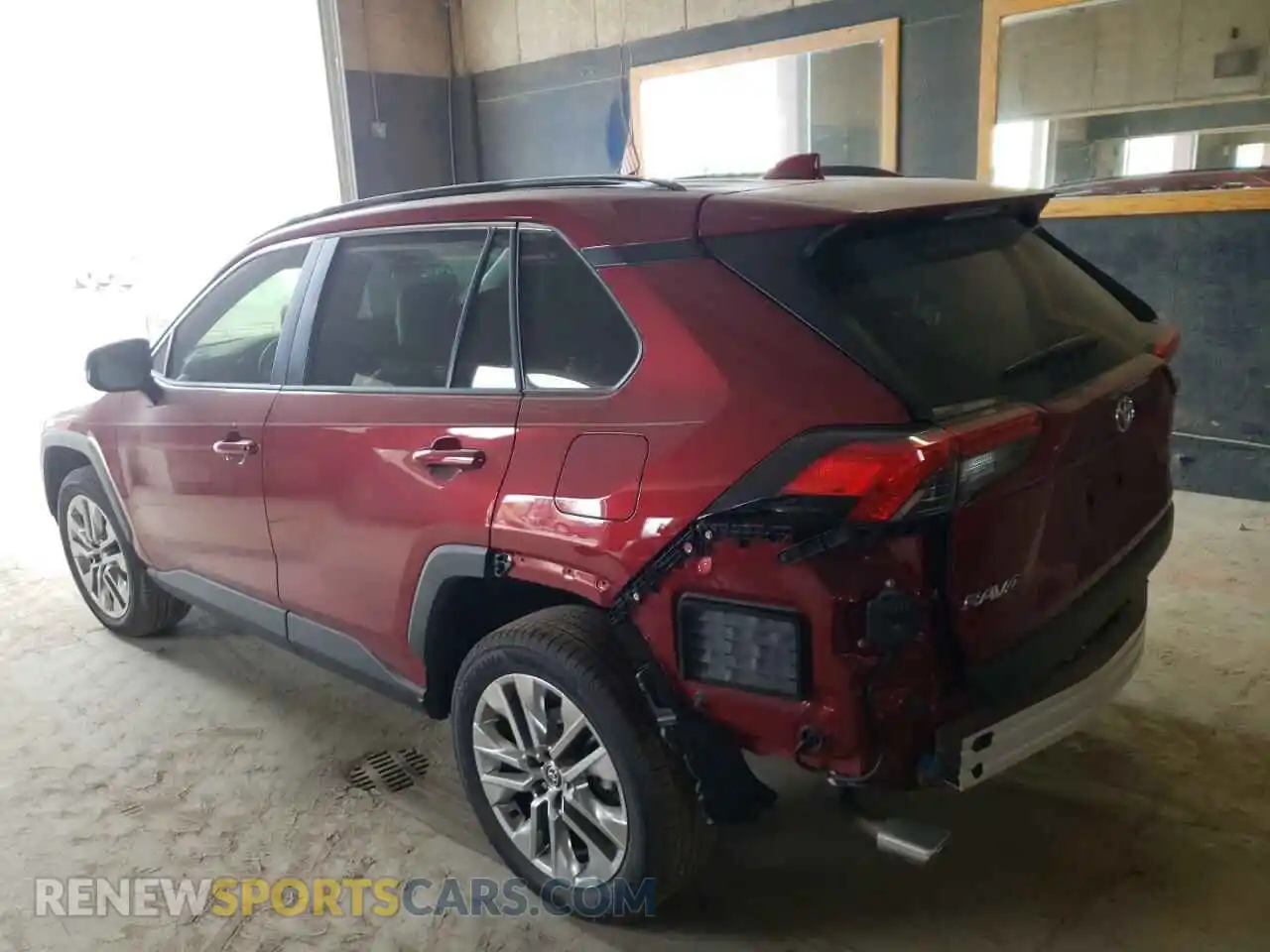 3 Photograph of a damaged car JTMA1RFV2MD070381 TOYOTA RAV4 2021