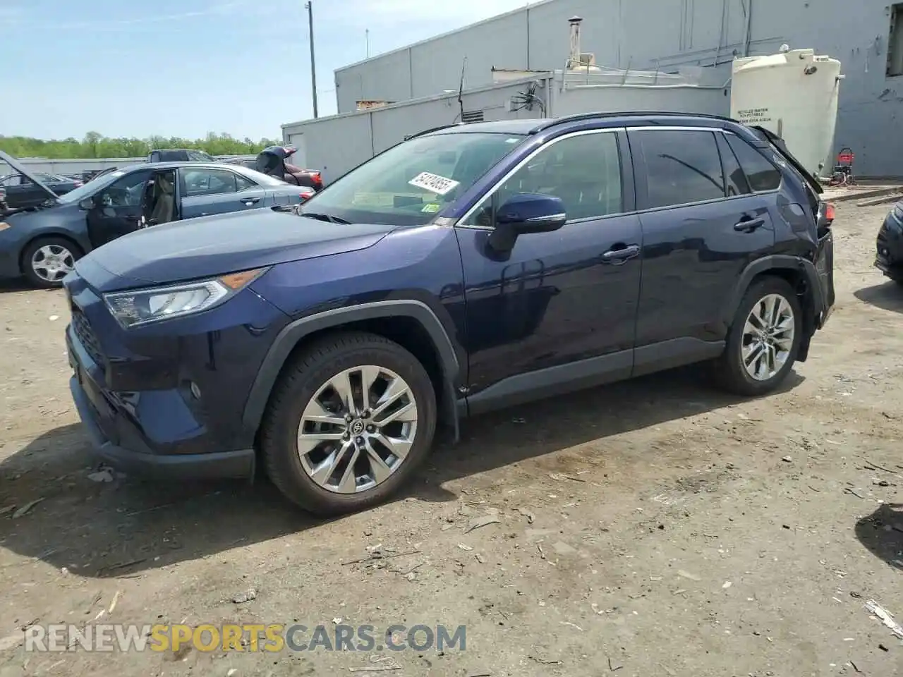 1 Photograph of a damaged car JTMA1RFV2MD072292 TOYOTA RAV4 2021