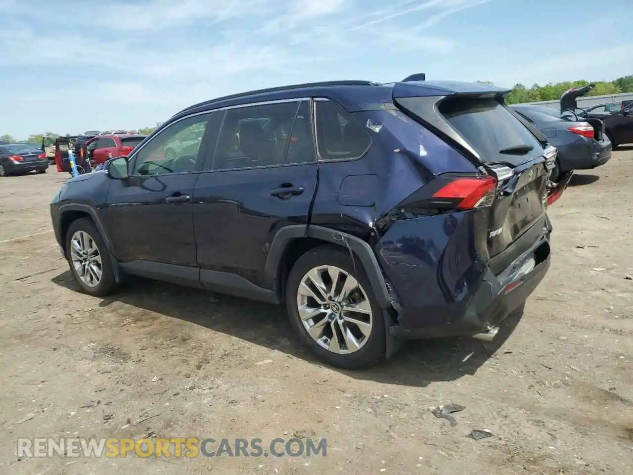 2 Photograph of a damaged car JTMA1RFV2MD072292 TOYOTA RAV4 2021
