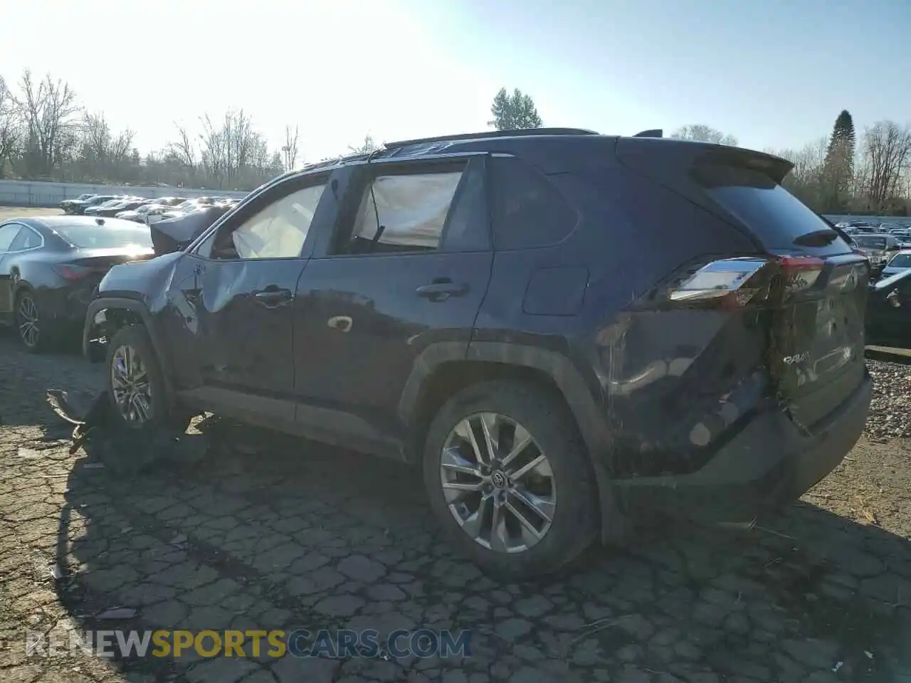 2 Photograph of a damaged car JTMA1RFV2MD075760 TOYOTA RAV4 2021