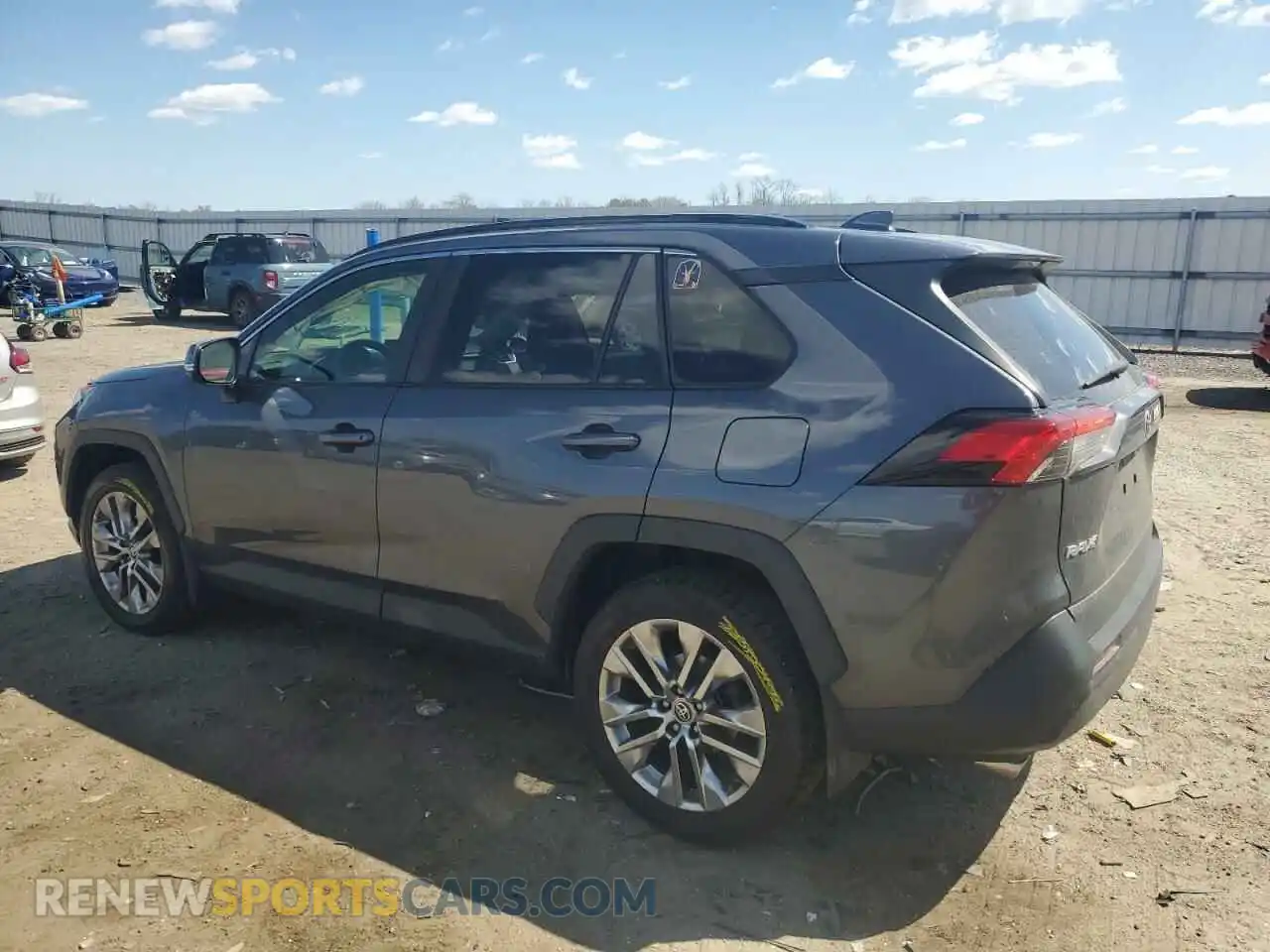 2 Photograph of a damaged car JTMA1RFV2MD077864 TOYOTA RAV4 2021