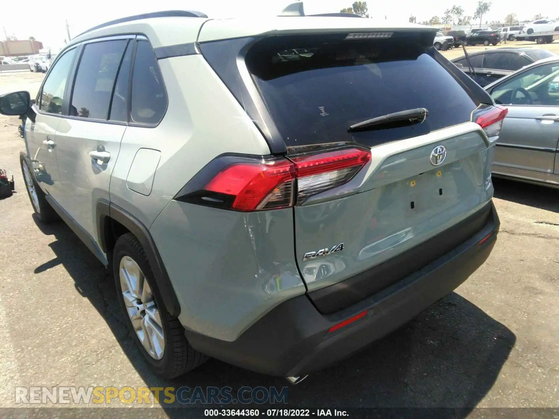 3 Photograph of a damaged car JTMA1RFV3MD077341 TOYOTA RAV4 2021