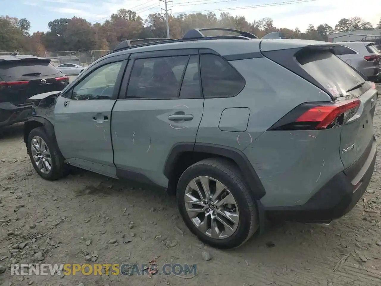 2 Фотография поврежденного автомобиля JTMA1RFV4MD073279 TOYOTA RAV4 2021