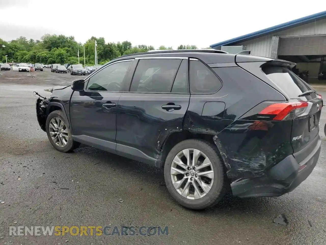 2 fotografías del automóvil dañado JTMA1RFV8MD069705 TOYOTA RAV4 2021