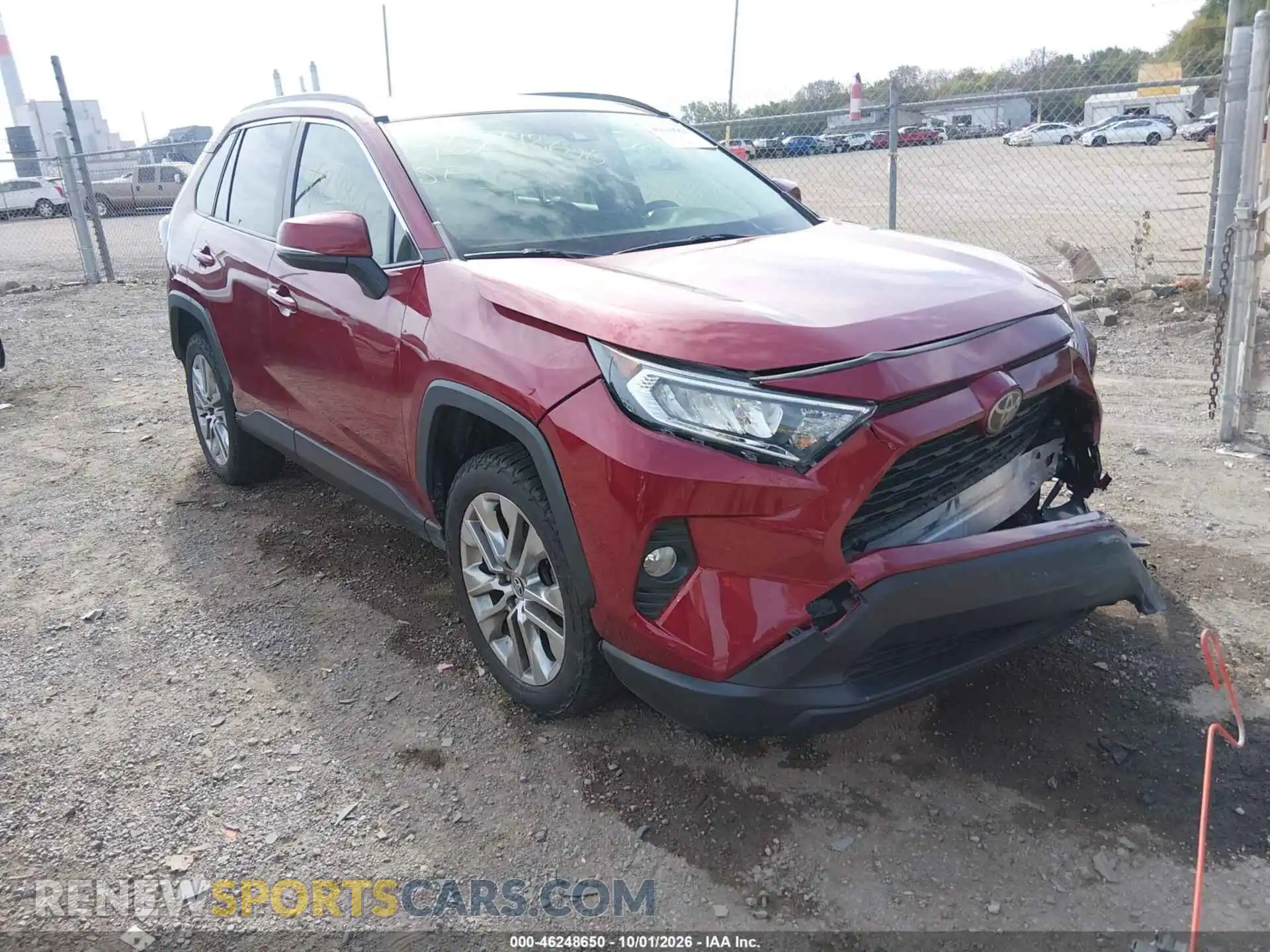 1 Photograph of a damaged car JTMA1RFV8MD071079 TOYOTA RAV4 2021