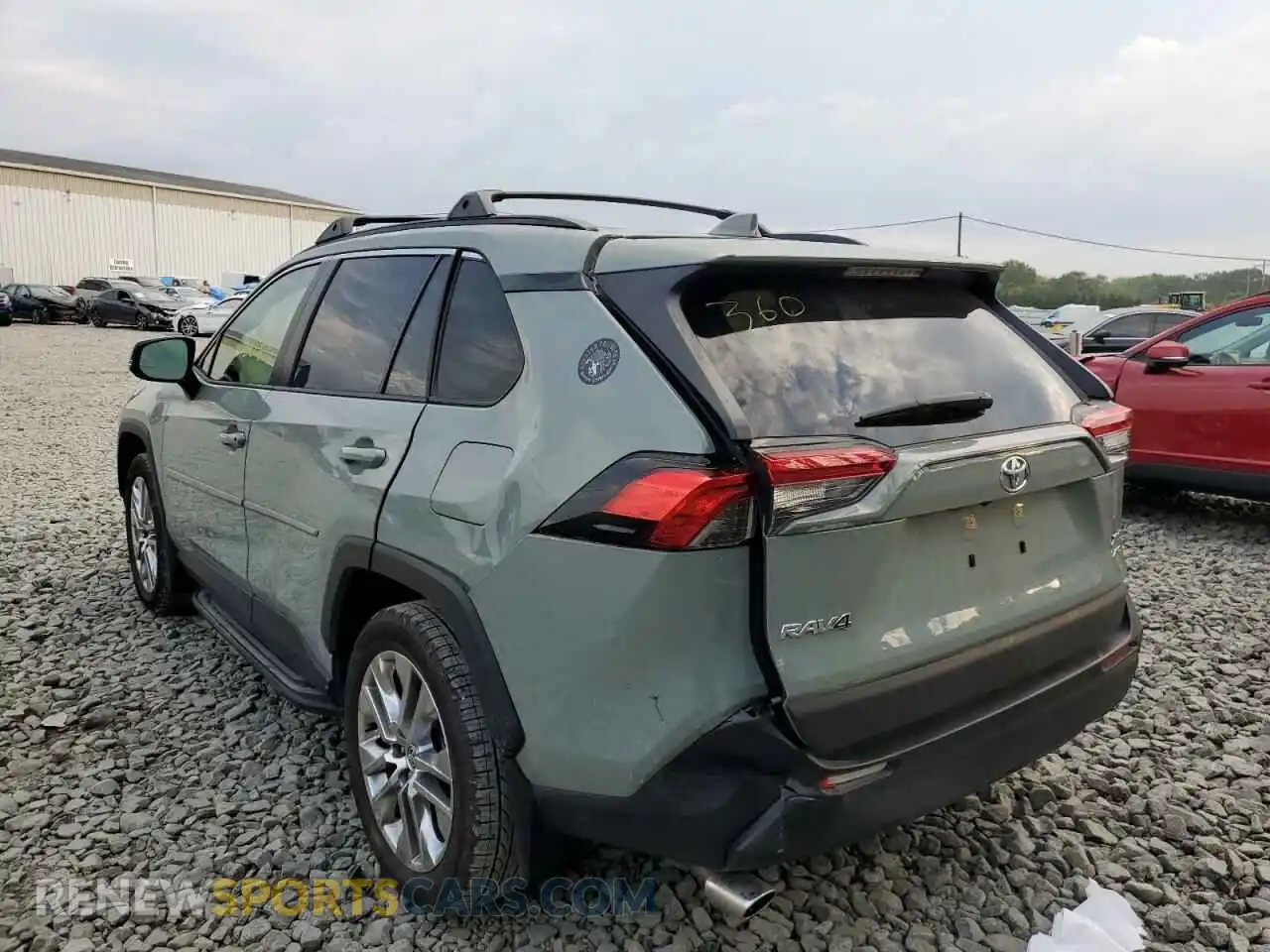 3 Photograph of a damaged car JTMA1RFV9MD073813 TOYOTA RAV4 2021