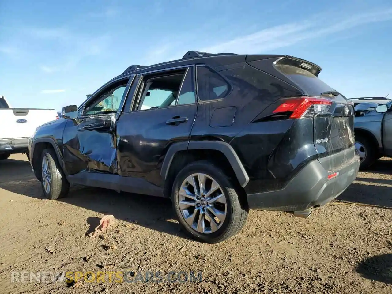 2 Photograph of a damaged car JTMA1RFVXMD069141 TOYOTA RAV4 2021