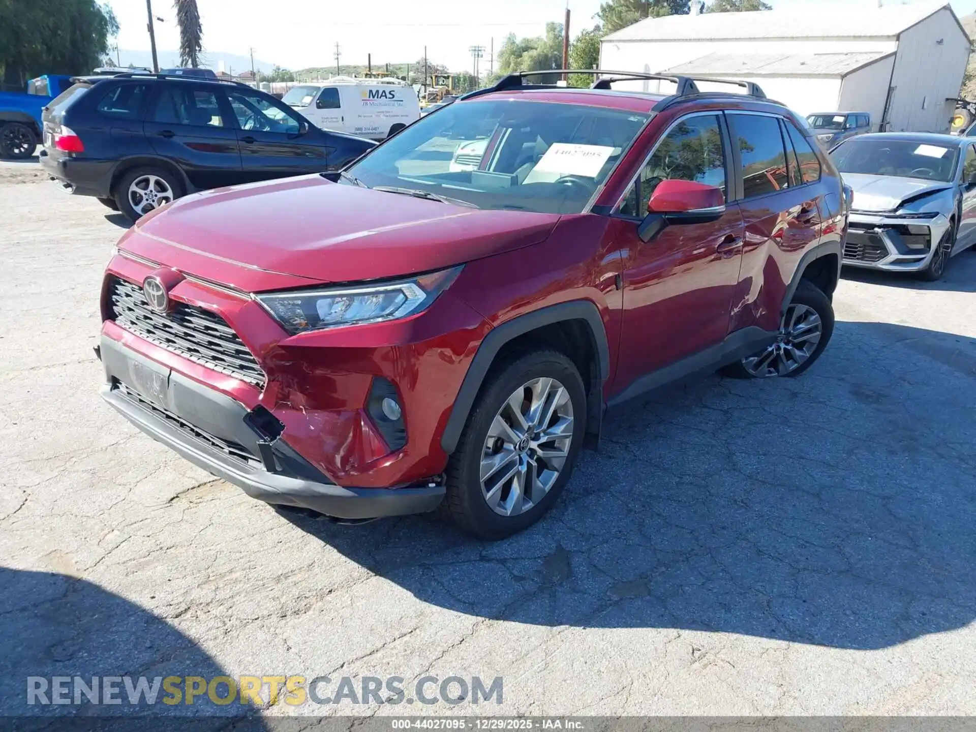 2 Photograph of a damaged car JTMA1RFVXMD531648 TOYOTA RAV4 2021