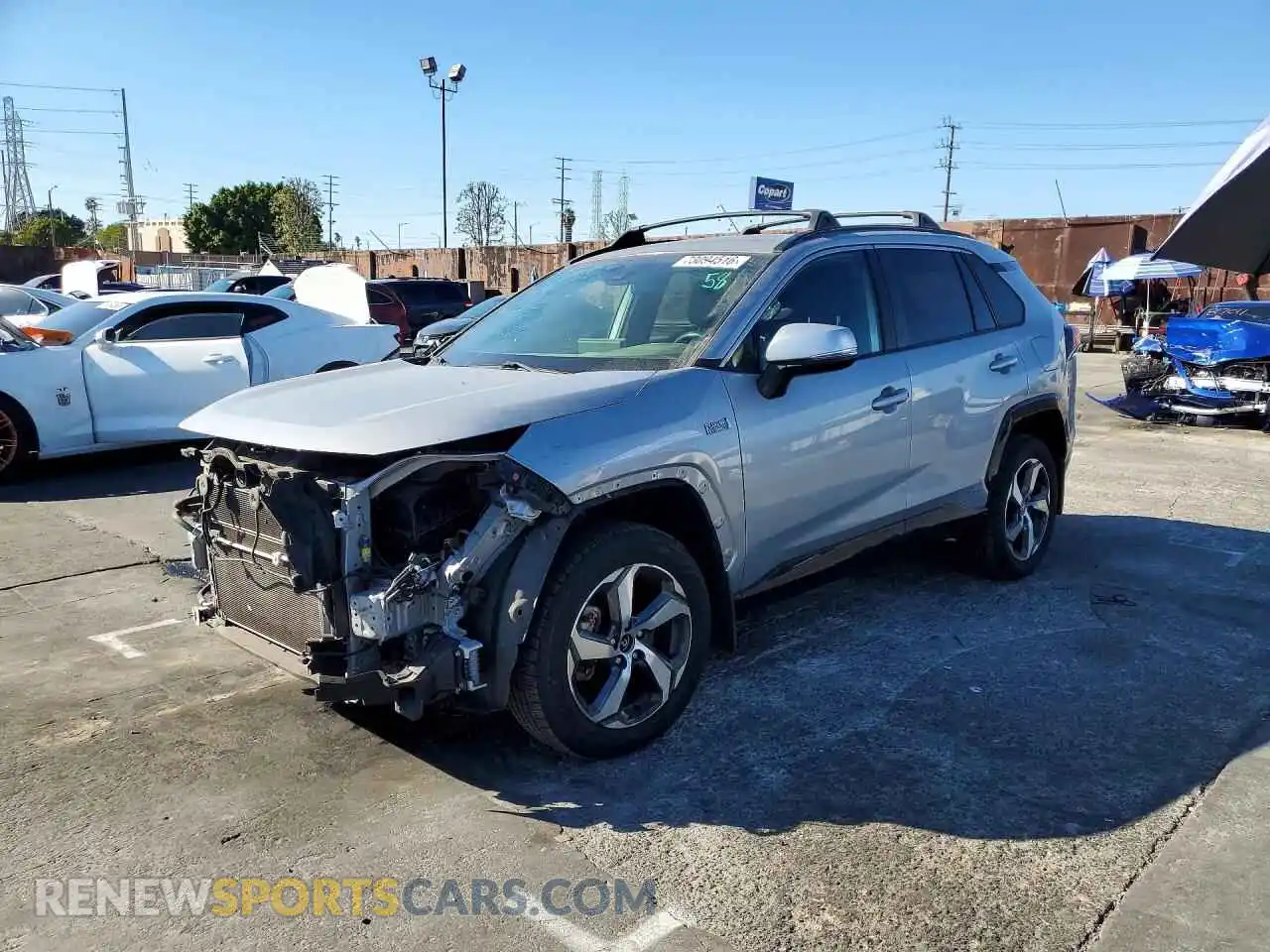 1 Photograph of a damaged car JTMAB3FV1MD041027 TOYOTA RAV4 2021