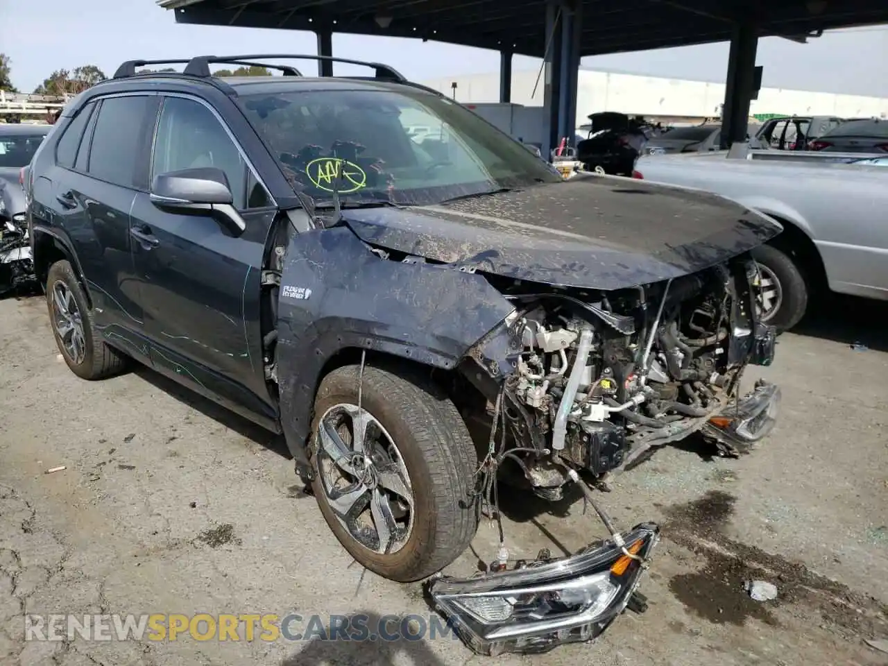 1 Фотография поврежденного автомобиля JTMAB3FV2MD026536 TOYOTA RAV4 2021