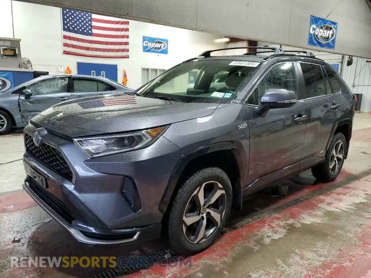 1 Photograph of a damaged car JTMAB3FV2MD044096 TOYOTA RAV4 2021