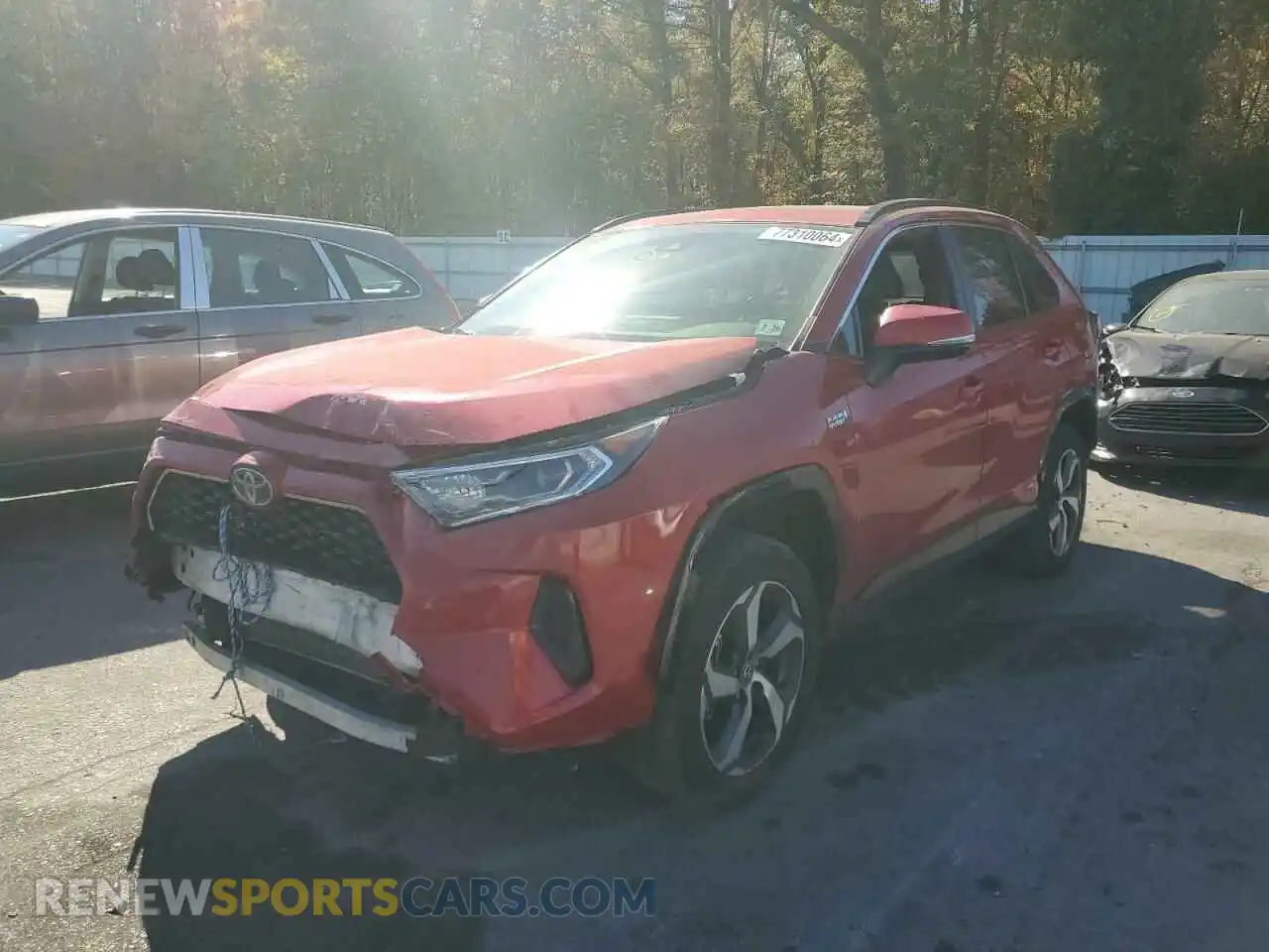 1 fotografías del automóvil dañado JTMAB3FV3MD035665 TOYOTA RAV4 2021