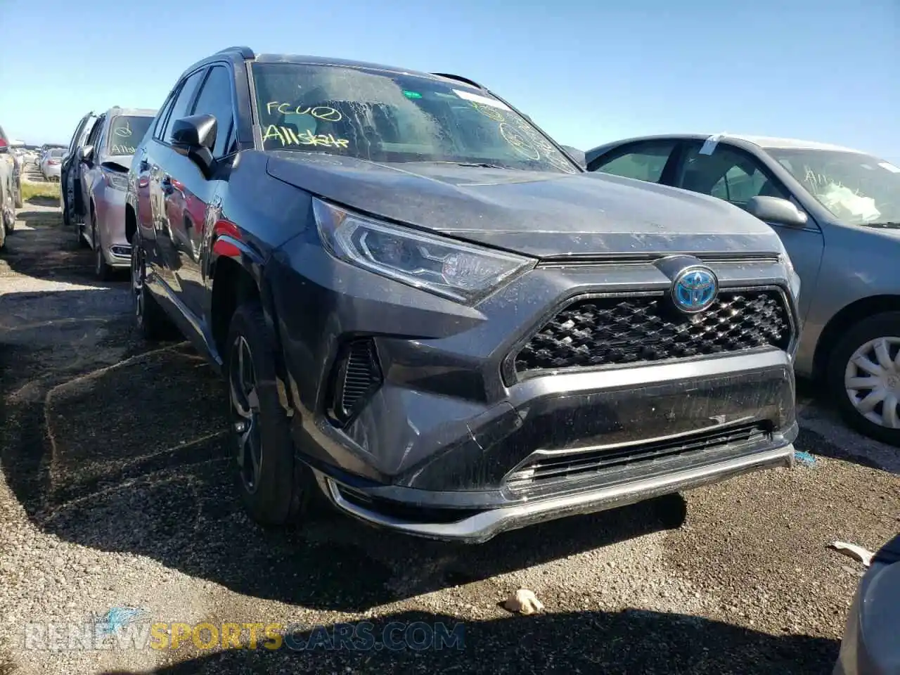 1 Photograph of a damaged car JTMAB3FV3MD063868 TOYOTA RAV4 2021